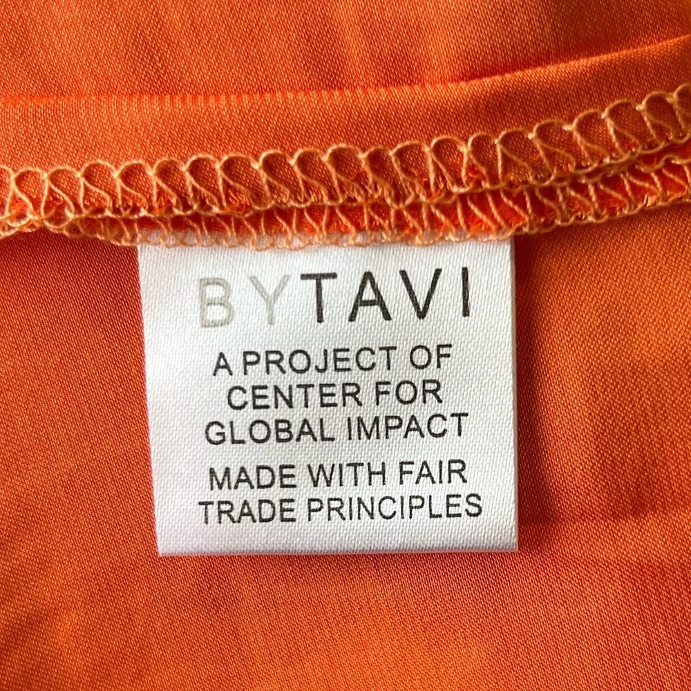 Women's Bytavi Dress 3 Tier Short Sleeve Size Small — image 6 of 6